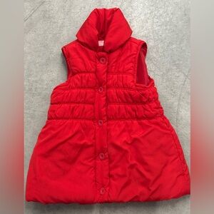 Kido Headquarters Red Puffer Vest - Child Size 5